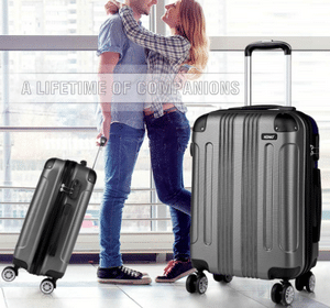 Avis valise ultra légère Kono K1777L GY 24